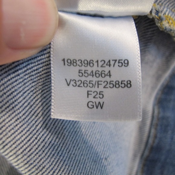 Lands End Blue Denim Long Sleeve Chore Barn Coat Women's Size 1X Unlined - Picture 9 of 9